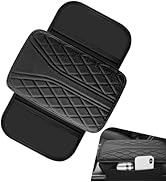 sdidzad Car Center Console Cover, 7.56 x 11.81 Inch Wear-Resistant Leather Armrest Pad Protector ...