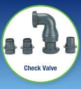 Aquascape Dual Union Check Valve 2.0 for Pond, Waterfall and Water Feature Pumps | 48026
