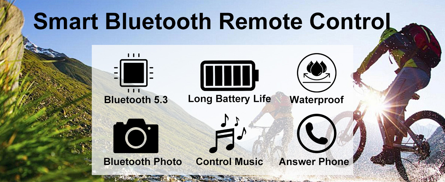 Bluetooth Media Button Remote