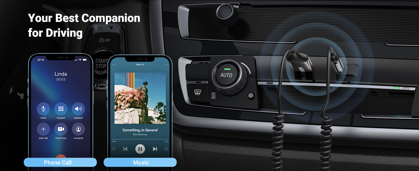 Aux to Bluetooth 5.0 Adapter