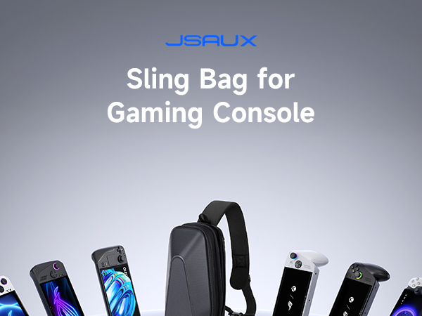 Sling Bag for Steam Deck (OLED)/ROG Xbox Ally X (2025)/Xbox Ally/ROG Ally (X)