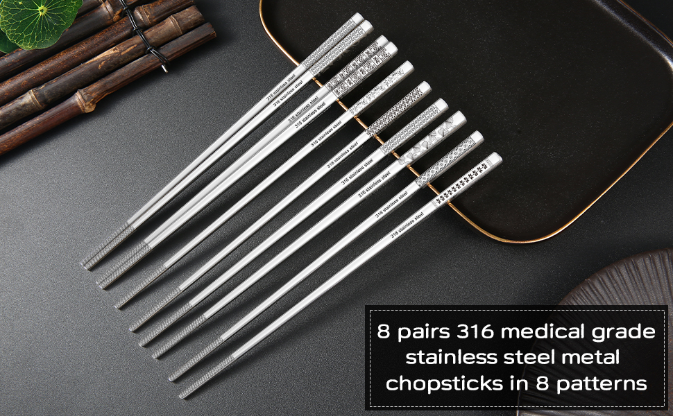 8 pairs 316 chopsticks