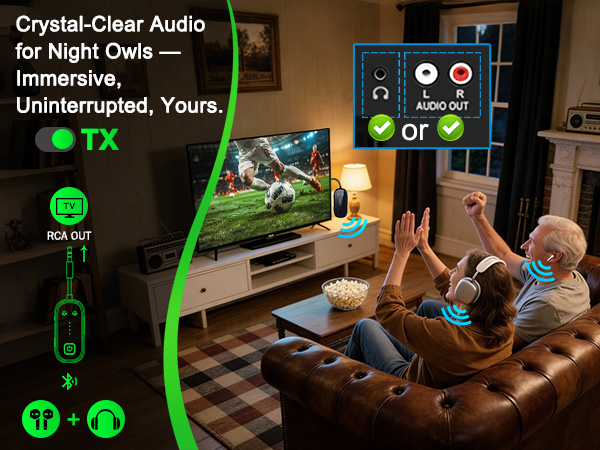 bluetooth transmitter for tv