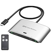 Cable Matters 20Gbps USB C Switch for 2 Computers, Supports Up to 8K@30Hz on Windows, 4K@60Hz on ...