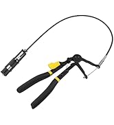 Renekton Flexible Hose Clamp Plier 24 inch Wire Long Reach Compatible, Car Truck Fuel Oil Water P...