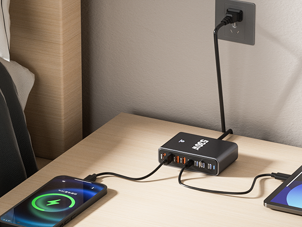 530W USB C Charging Station