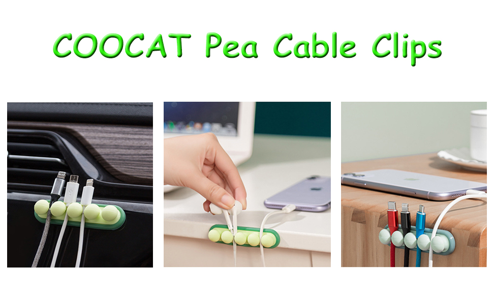 Pea cable clips