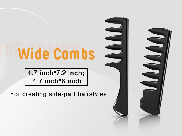 Wide Tooth Combs