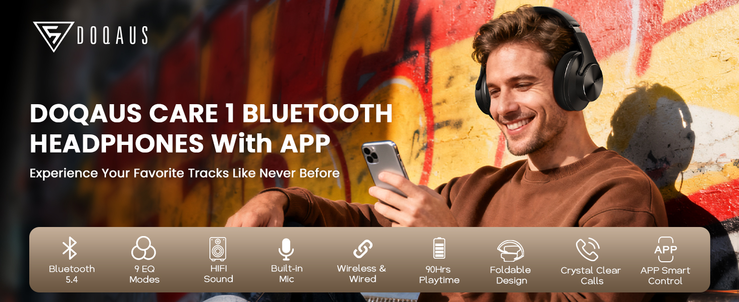 Bluetooth Headphones over ear (1)