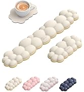 Vaydeer Cloud Keyboard Wrist Rest Set – Ergonomic Memory Foam Wrist Pad for Computer, Laptop & Ga...