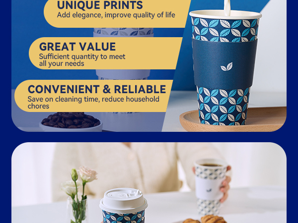 coffee cups with lids sleeves