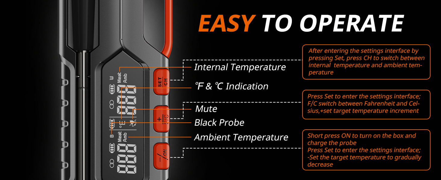 bluetooth meat thermometer