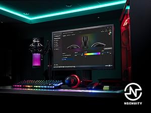Customizable with HyperX NGENUITY Software