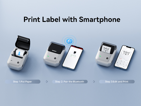 NIIMBOT B1 BLUETOOTH LABEL MAKER