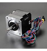 FYSETC 3D Printer Prusai3 MK3S+ Extruder Motor NEMA17 Bipolar 2 Phase 1.8 Degree 20mm Shaft Small...