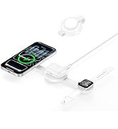 Wireless Charger 3 in 1 for Apple Multiple Devices, Foldable Portable Magnetic Fast Wireless Char...