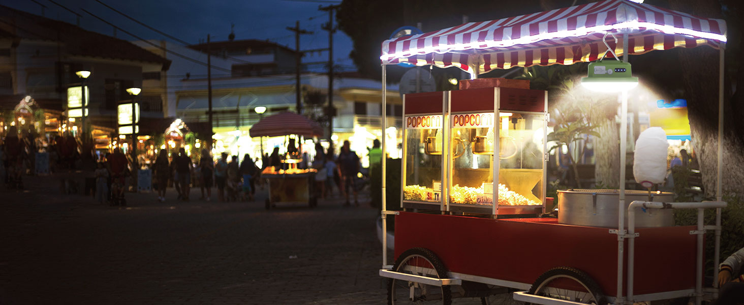 canopy tent light