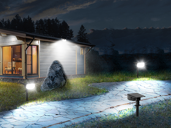 When night falls, you can still clearly find your way home.