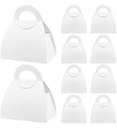 PH PandaHall Purse Gift Boxes 10pcs Party Favor Treat Boxes With Handles Bridesmaids Proposal Han...