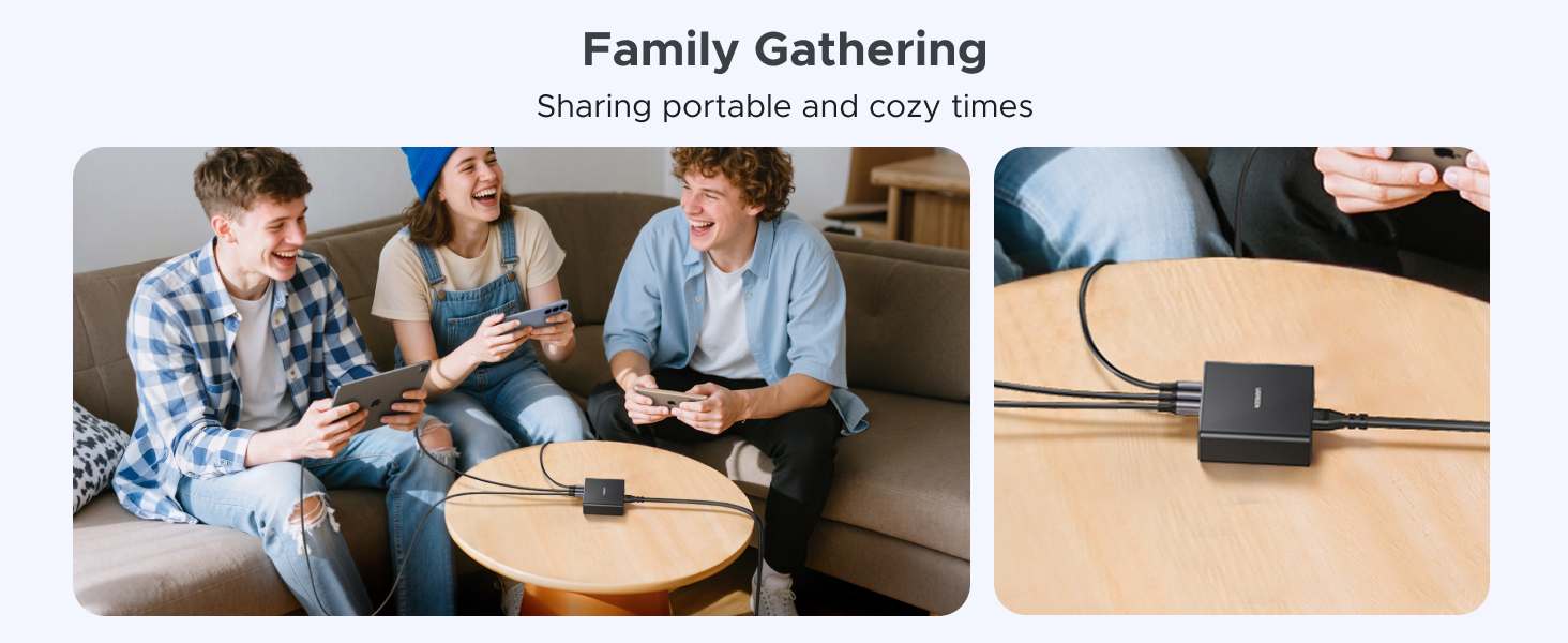 Family Gathering Sharingportableand cozytimes