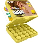 Peace&amp;Quiet | PQ Silicone Ear Plugs - Small Waterproof Earplugs for Swimming and Sleeping Kids, S...
