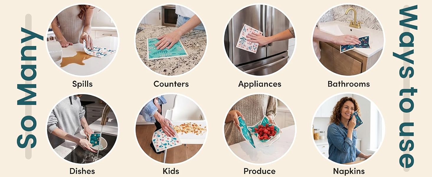 reuseable cleaning cloths