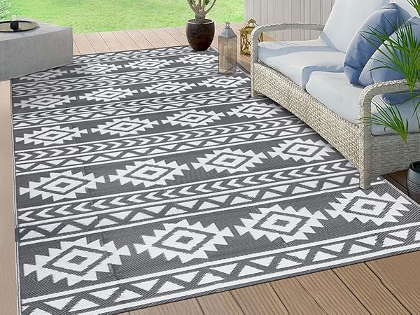 reversible mats outdoor rugs for patios clearance