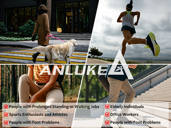 ANLUKE Insole Application Scenario