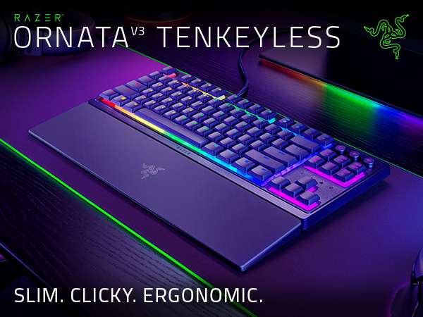 Ornata V3 TKL slim clicky ergonomic