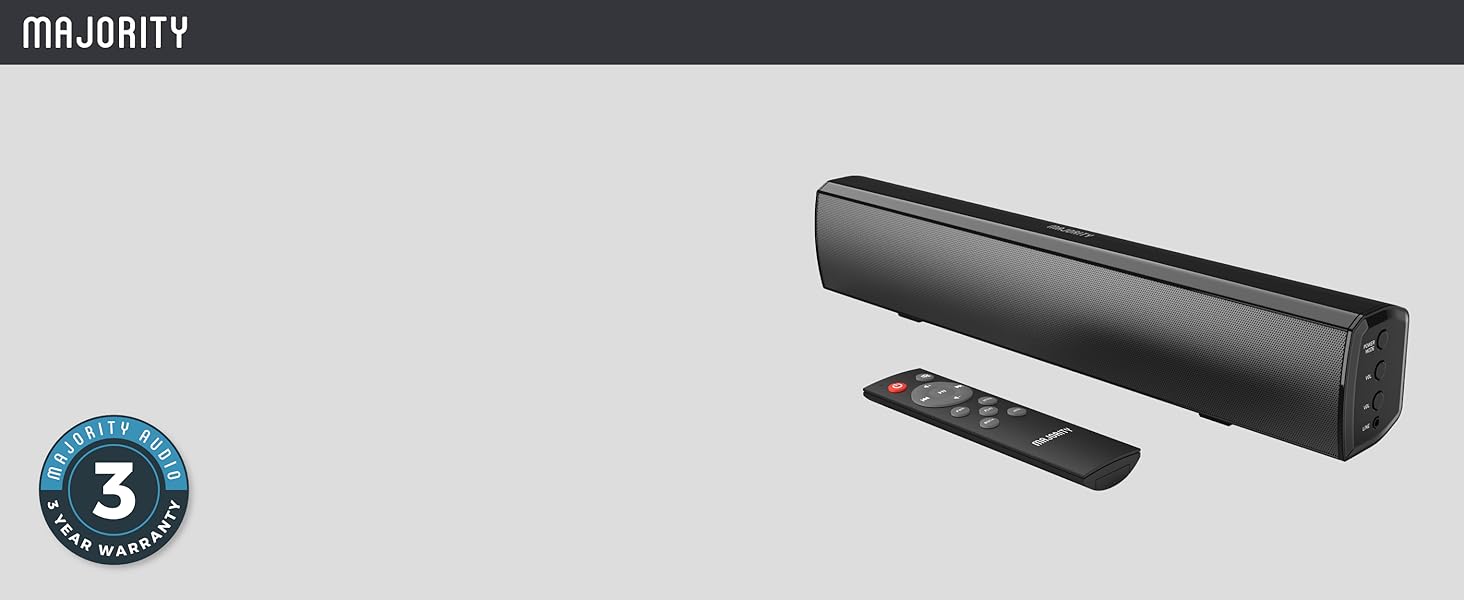 Bowfell delivers powerful, high-quality sound and comes with a remote control for easy operation