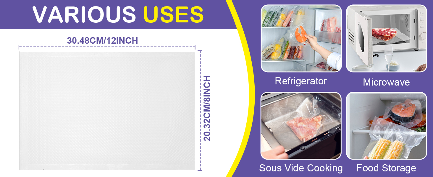 Food Vacuum Sealer Bags
