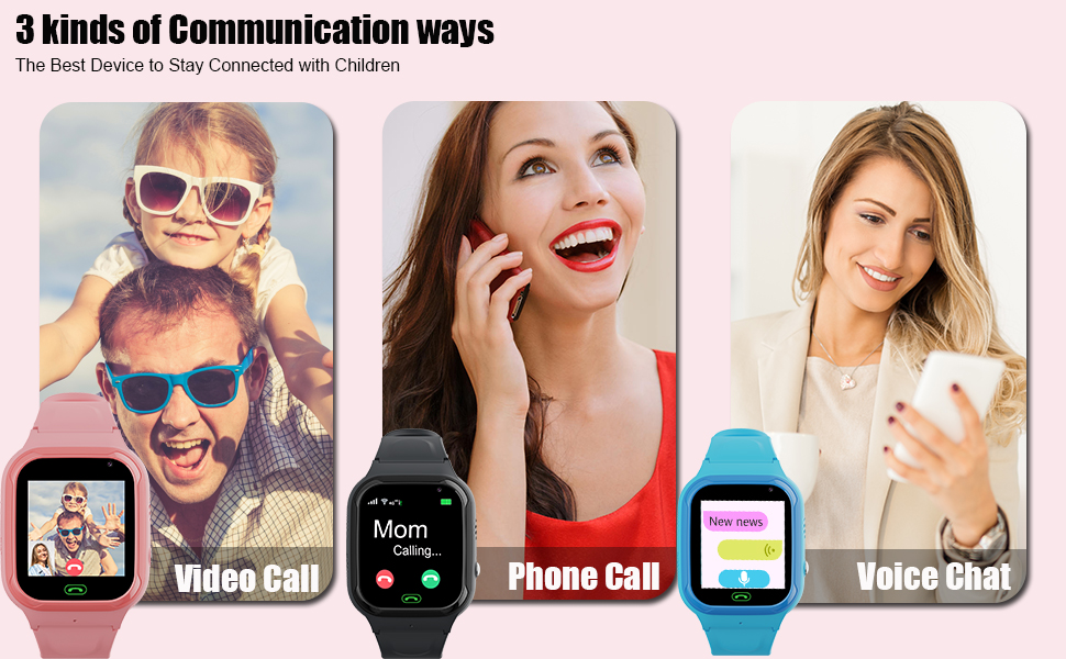 kids smart watch with two way calling