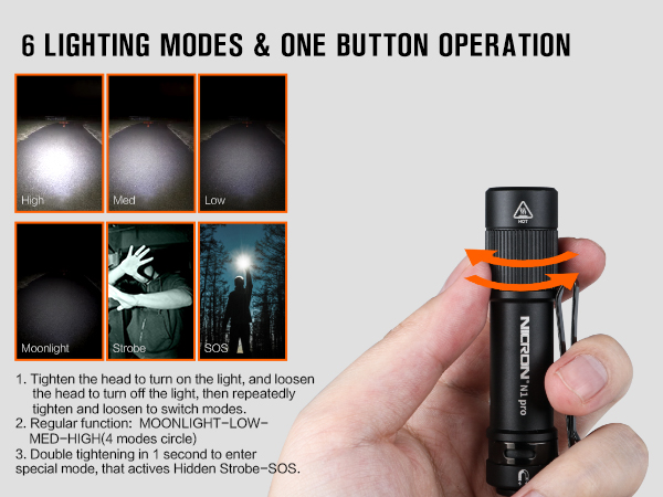 pocket flashlights high lumens
