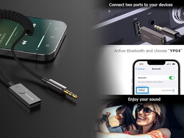 aux bluetooth adapter