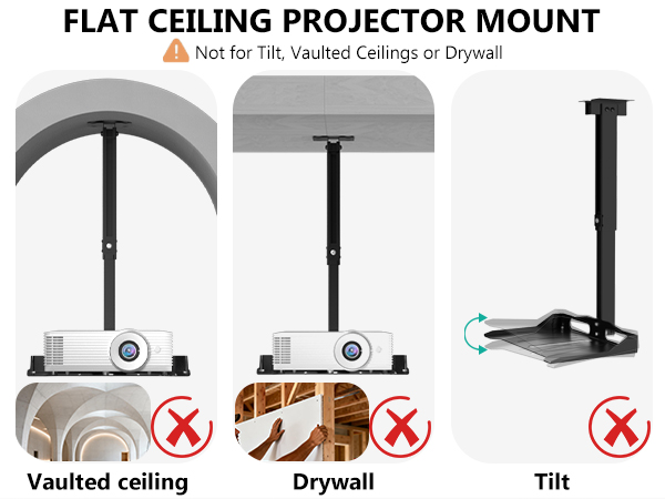 Projector Ceiling Mount Tray