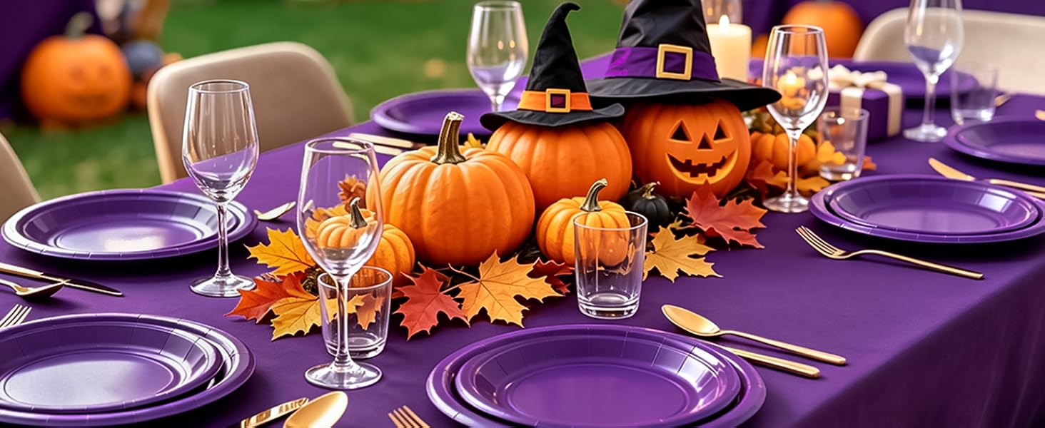 Halloween Paper Plates