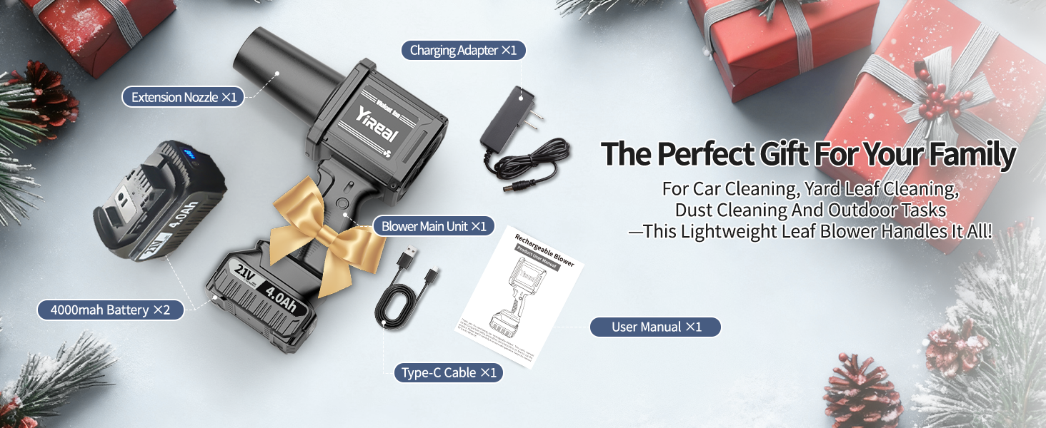 lightweight leaf blower cordless