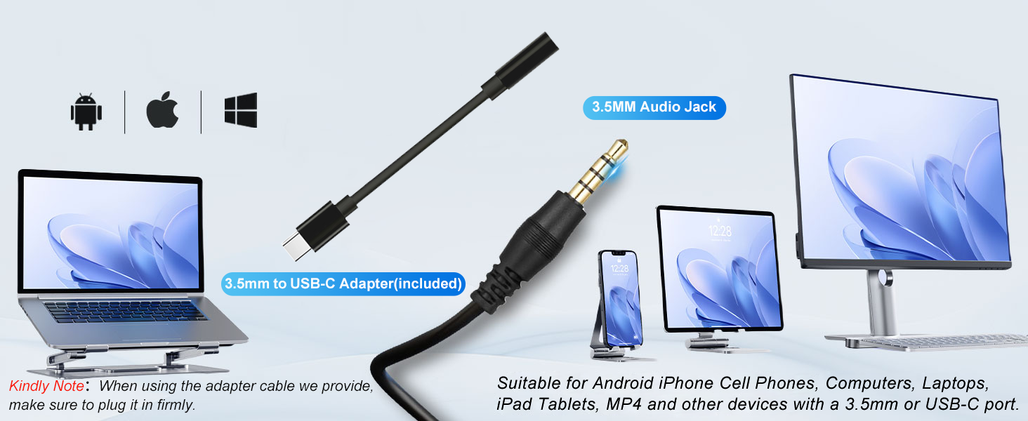 3.5MM &amp; Type-C Connection