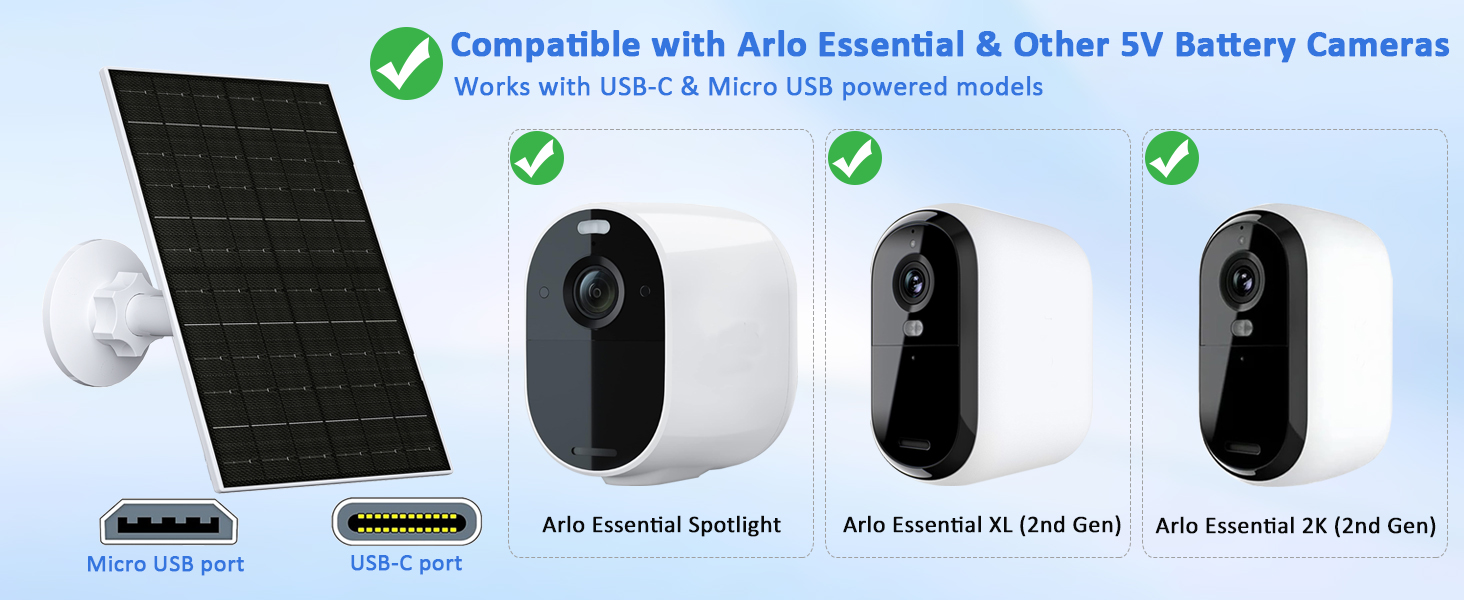 arlo solar panel
