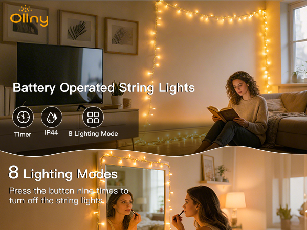 camping string lights