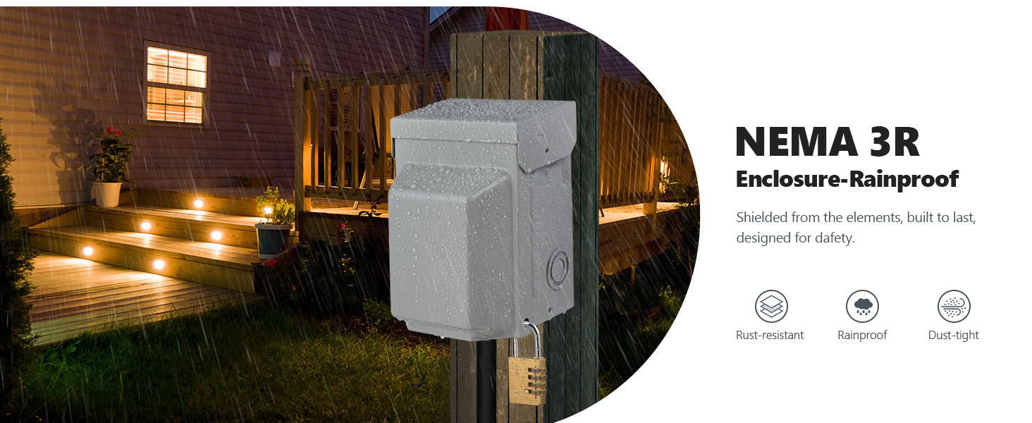 outdoor electrical box