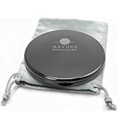 Mavoro Magnifying Compact Mirror | 1x/10x Magnification | 4" Small Pocket Purse Double Sided Trav...