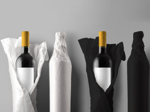 white tissue paper for gift bags