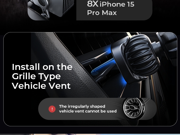 LISEN MagSafe Car Mount Vent