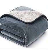 Sunheir Waterproof Dog Blanket for Bed Couch, Soft Plush Pet Blankets for Small Medium Large Dogs...