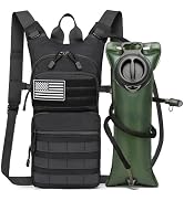 ATBP Insulated Water Hydration Pack Bag with 3L TPU Bladder Tactical Molle Hydration Backpack for...