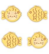 PlayVital Joystick Caps for Nintendo Switch, Thumbstick Caps for Switch Lite, Analog Cover for OL...