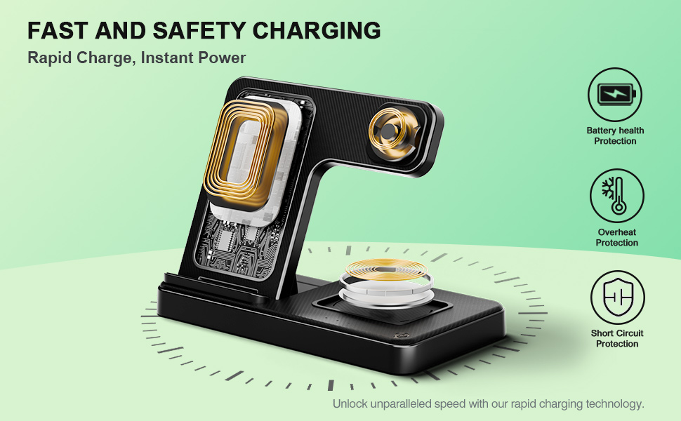 3in1 wireless charger