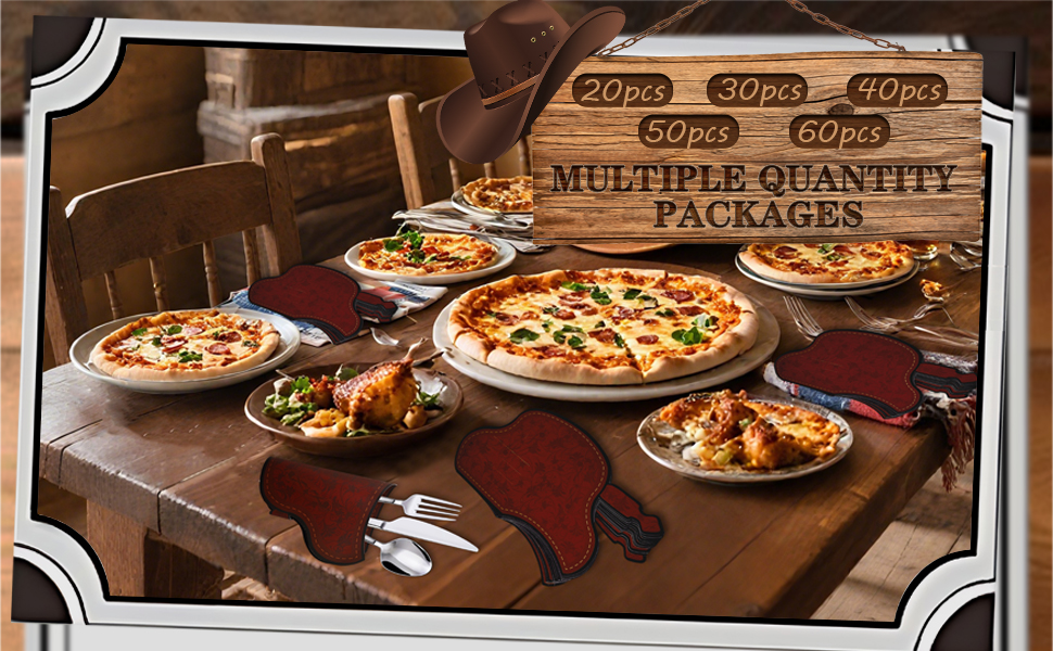 cowboy holster silverware holders silverware holders western party tableware silverware holster