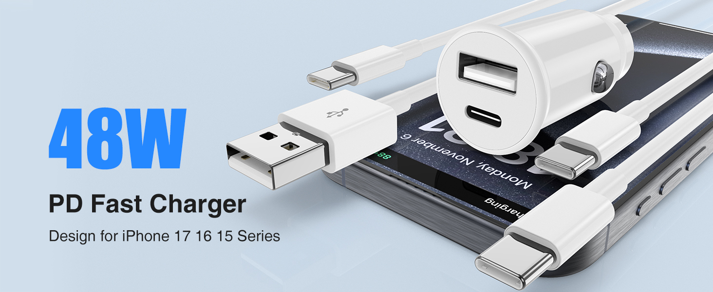 48W Fast Car Charger